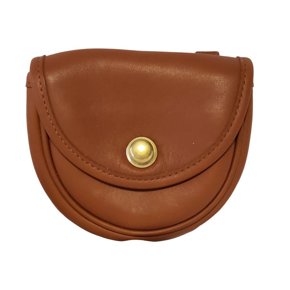 Coach Mini Belt Purse Vintage J5C-9826 Brown Pre-owned Missing Cross Body Strap